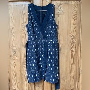 J.Crew Ikat print sleeveless Dress size 0